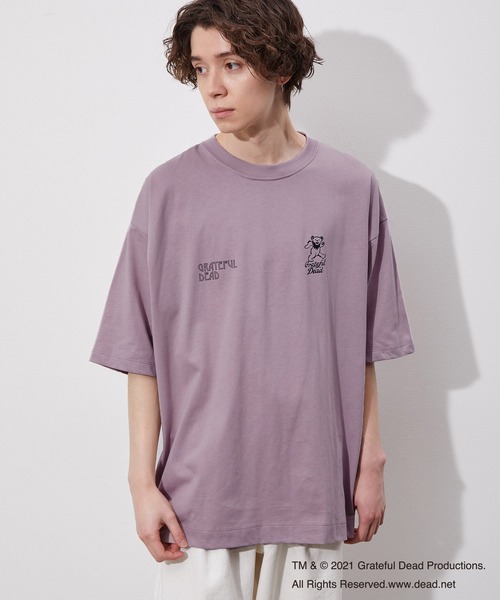 JUNRED（ジュンレッド）の「GRATEFUL DEAD フロントダブルプリント（Tシャツ/カットソー・メンズ・ホワイト/パープル/ブルー系その他2・M/L）」の12枚目の写真