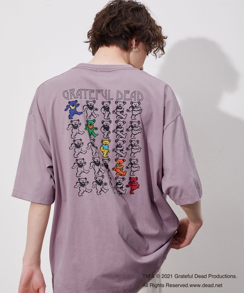 JUNRED（ジュンレッド）の「GRATEFUL DEAD フロントダブルプリント（Tシャツ/カットソー・メンズ・ホワイト/パープル/ブルー系その他2・M/L）」の14枚目の写真