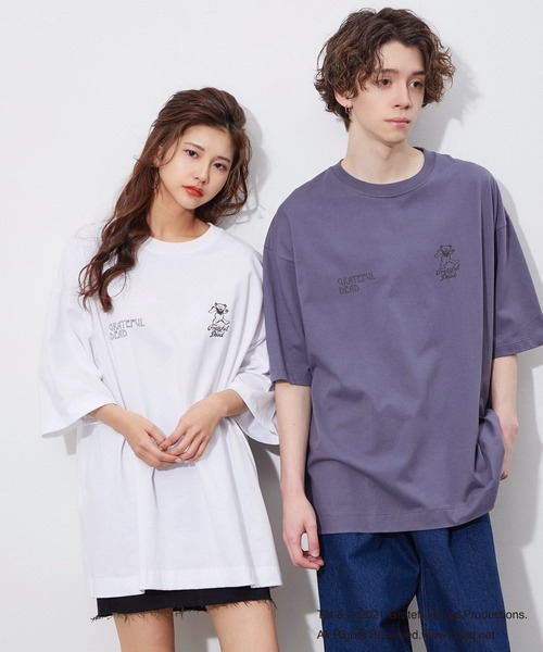 JUNRED（ジュンレッド）の「GRATEFUL DEAD フロントダブルプリント（Tシャツ/カットソー・メンズ・ホワイト/パープル/ブルー系その他2・M/L）」の7枚目の写真