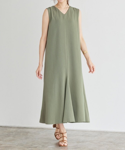 ノースリーブマーメイド2wayワンピース