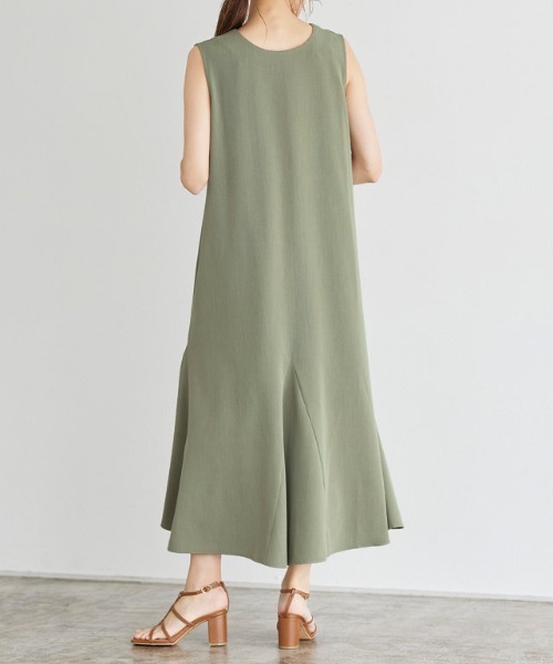 ノースリーブマーメイド2wayワンピース