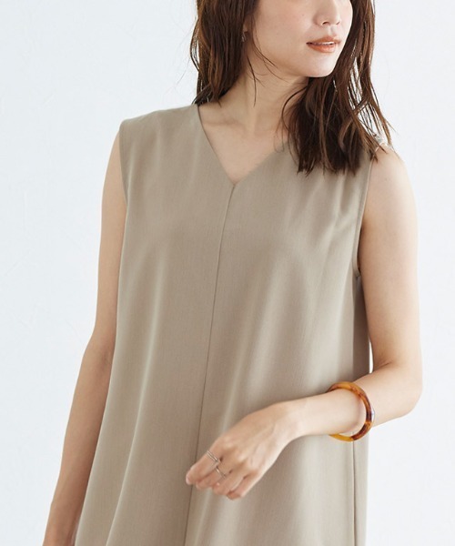 ノースリーブマーメイド2wayワンピース