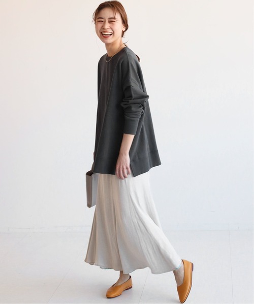 JOURNAL STANDARD relume(ジャーナルスタンダード レリューム)の「リバーシブルマーメイドイージースカート◆(スカート・レディース・ブラック/グリーン・FREE)」の4枚目の写真