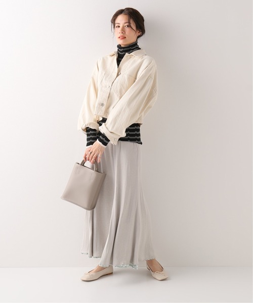 JOURNAL STANDARD relume(ジャーナルスタンダード レリューム)の「リバーシブルマーメイドイージースカート◆(スカート・レディース・ブラック/グリーン・FREE)」の9枚目の写真