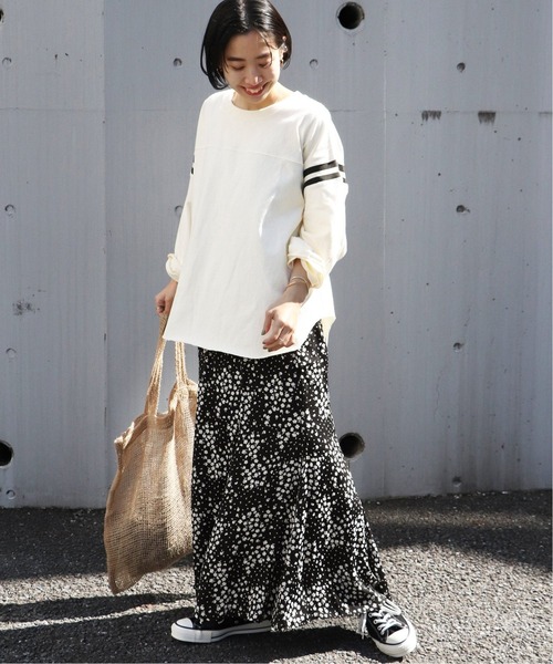 JOURNAL STANDARD relume(ジャーナルスタンダード レリューム)の「リバーシブルマーメイドイージースカート◆(スカート・レディース・ブラック/グリーン・FREE)」の20枚目の写真