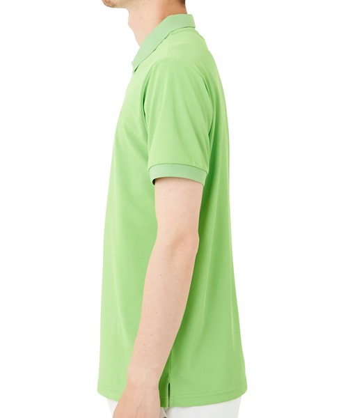 Loudmouth(ラウドマウス)の「LOUDMOUTH/ラウドマウス ゴルフウェア 吸汗速乾 UVカット 抗菌消臭 無地 ボタンダウン ロゴ刺繍 半袖 ポロシャツ(ポロシャツ・メンズ・オレンジ/ライトブルー/レッド/ピンク/グリーン/イエロー/ブラック/ホワイト/ネイビー・LL/L/XL/XXL/M)」の17枚目の写真