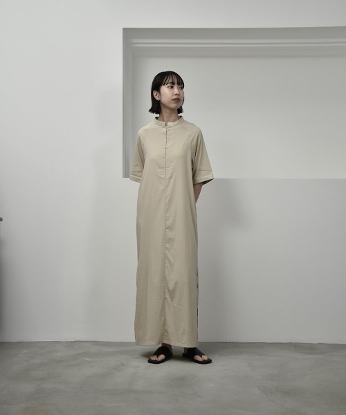 lawgy（ラウジー）の「front hock op（ワンピース・レディース・ブラウン/ライトベージュ・FREE）」の21枚目の写真