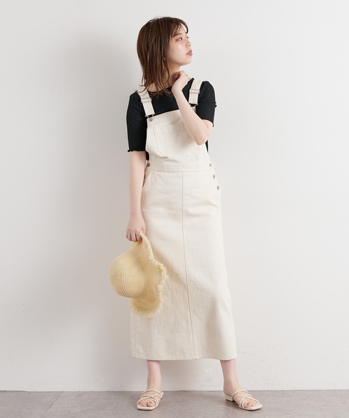 natural couture(ナチュラルクチュール)の「メローラメフライストップス(Tシャツ/カットソー・レディース・ブラック/ライトグレー/ミント/サックスブルー/ピンクベージュ・FREE)」の10枚目の写真