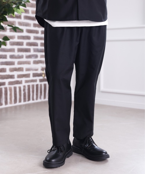 ACE SHOP（エースショップ）の「【セットアップ着用可】リラックステーパードパンツ【ファッション系YouTuberめんくろ。コラボ】（その他パンツ・メンズ・ブラック/ベージュ・MEDIUM/LARGE）」の18枚目の写真