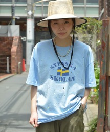 【rebear Vintage】リメイクハーフスリーブTシャツ