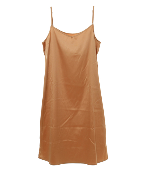 alcali（アルカリ）の「肩シャーリングワンピース（ワンピース・レディース・オレンジ/ネイビー/マジェンタ/オフホワイト・FREE）」の5枚目の写真