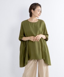 【KATHARINE ROSS】ラウンドスリットギャザーチュニック