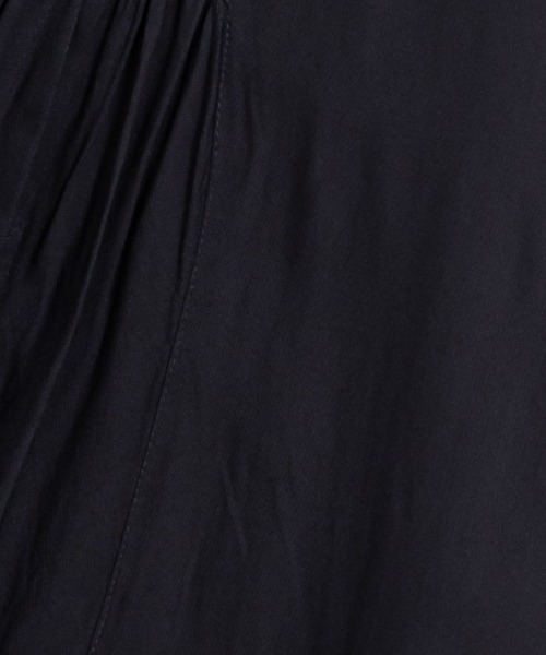 KATHARINE ROSS（キャサリンロス）の「【KATHARINE ROSS】ラウンドスリットギャザーチュニック（チュニック・レディース・チャコールグレー/アイボリー/ライトブラウン・MEDIUM）」の18枚目の写真