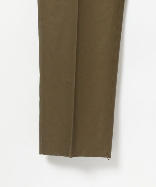BEAMS F（ビームスエフ）の「Tangent / コットン ファティーグパンツ（チノパンツ・メンズ・オリーブ・44/46/48/50/42）」の9枚目の写真