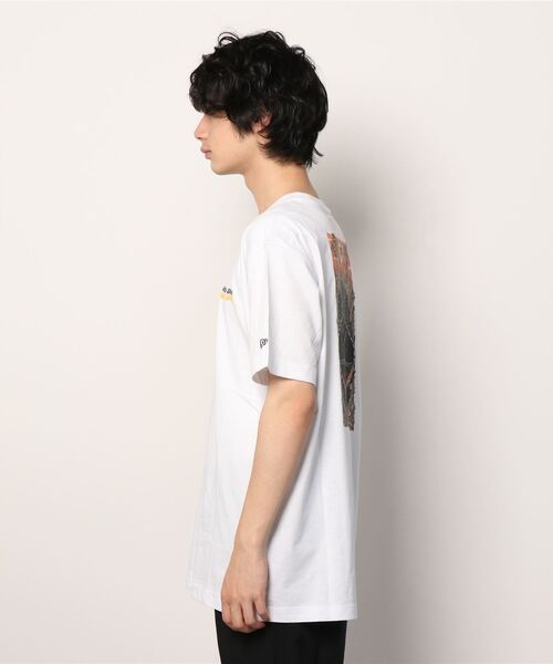 NEW ERA（ニューエラ）の「NEW ERA/ニューエラ　ルーズシルエット バクプリントTシャツ 12887607（Tシャツ/カットソー・メンズ・ホワイト・M/L/XL）」の3枚目の写真