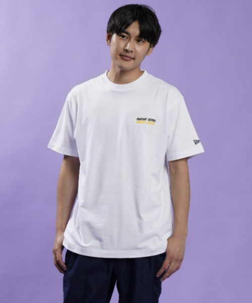 NEW ERA（ニューエラ）の「NEW ERA/ニューエラ　ルーズシルエット バクプリントTシャツ 12887607（Tシャツ/カットソー・メンズ・ホワイト・M/L/XL）」の5枚目の写真