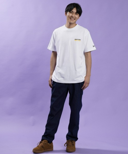 NEW ERA（ニューエラ）の「NEW ERA/ニューエラ　ルーズシルエット バクプリントTシャツ 12887607（Tシャツ/カットソー・メンズ・ホワイト・M/L/XL）」の11枚目の写真