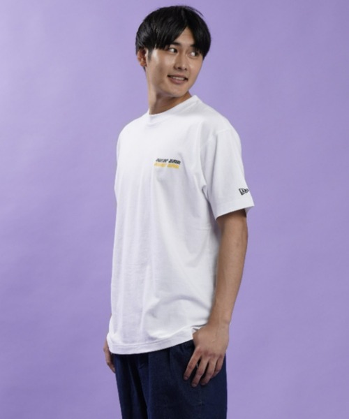 NEW ERA（ニューエラ）の「NEW ERA/ニューエラ　ルーズシルエット バクプリントTシャツ 12887607（Tシャツ/カットソー・メンズ・ホワイト・M/L/XL）」の9枚目の写真