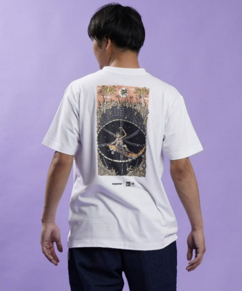 NEW ERA（ニューエラ）の「NEW ERA/ニューエラ　ルーズシルエット バクプリントTシャツ 12887607（Tシャツ/カットソー・メンズ・ホワイト・M/L/XL）」の12枚目の写真
