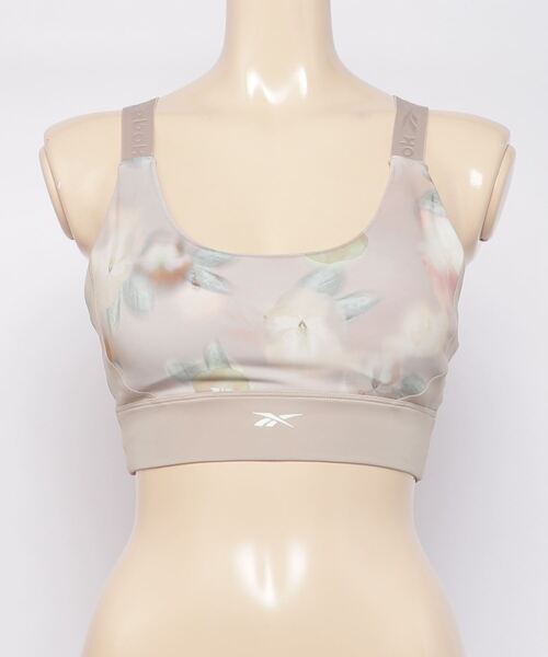 Reebok(リーボック)の「キレイフィット グラフィック スポーツ ブラ / KireiFit Graphic Sports Bra(スポーツブラ・レディース・ベージュ/マルーン・LARGE/MEDIUM/X-LARGE/SMALL/XX-LARGE)」の6枚目の写真