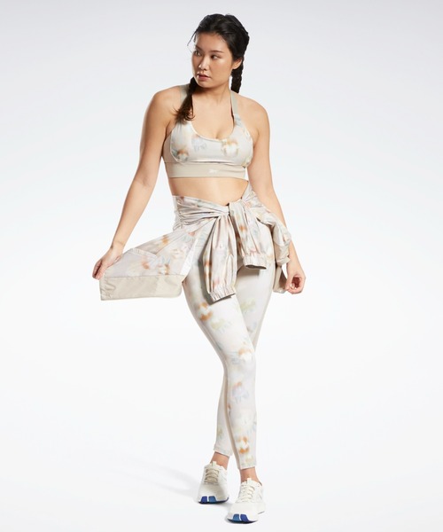 Reebok(リーボック)の「キレイフィット グラフィック スポーツ ブラ / KireiFit Graphic Sports Bra(スポーツブラ・レディース・ベージュ/マルーン・LARGE/MEDIUM/X-LARGE/SMALL/XX-LARGE)」の3枚目の写真