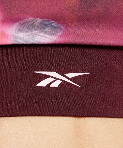 Reebok(リーボック)の「キレイフィット グラフィック スポーツ ブラ / KireiFit Graphic Sports Bra(スポーツブラ・レディース・ベージュ/マルーン・LARGE/MEDIUM/X-LARGE/SMALL/XX-LARGE)」の12枚目の写真