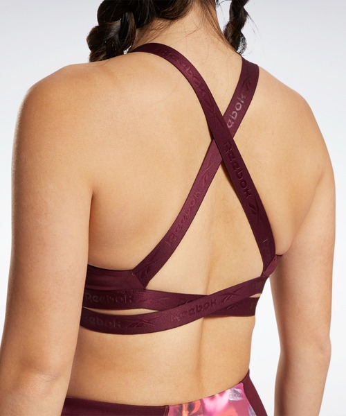 Reebok(リーボック)の「キレイフィット グラフィック スポーツ ブラ / KireiFit Graphic Sports Bra(スポーツブラ・レディース・ベージュ/マルーン・LARGE/MEDIUM/X-LARGE/SMALL/XX-LARGE)」の14枚目の写真