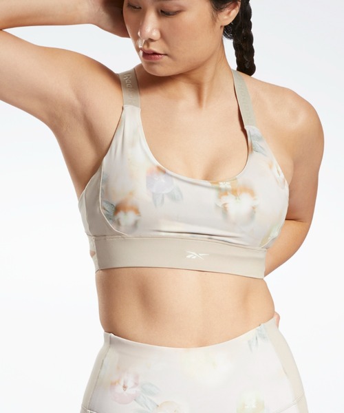 Reebok(リーボック)の「キレイフィット グラフィック スポーツ ブラ / KireiFit Graphic Sports Bra(スポーツブラ・レディース・ベージュ/マルーン・LARGE/MEDIUM/X-LARGE/SMALL/XX-LARGE)」の18枚目の写真