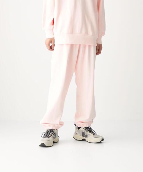 CITEN（シテン）の「＜CITEN（シテン）＞GIZAコットン スウェット パンツ（スウェットパンツ・メンズ・ダークグレー/ライトピンク/ホワイト・M/L）」の8枚目の写真