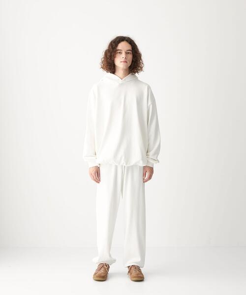 CITEN（シテン）の「＜CITEN（シテン）＞GIZAコットン スウェット パンツ（スウェットパンツ・メンズ・ダークグレー/ライトピンク/ホワイト・M/L）」の15枚目の写真