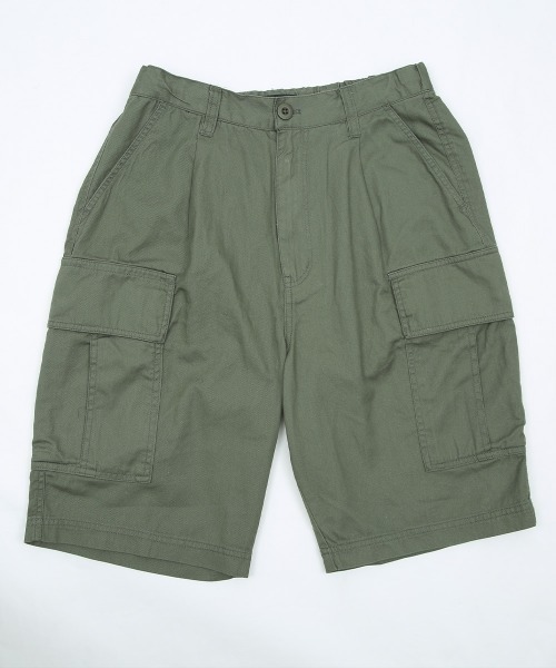 improves(インプローブス)の「ワイドシルエット カーゴ ショートパンツ(カーゴパンツ・メンズ・ホワイト/オリーブ/ベージュ/ブラック・MEDIUM/LARGE)」の20枚目の写真