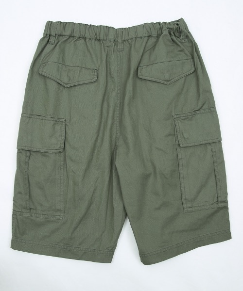 improves(インプローブス)の「ワイドシルエット カーゴ ショートパンツ(カーゴパンツ・メンズ・ホワイト/オリーブ/ベージュ/ブラック・MEDIUM/LARGE)」の21枚目の写真