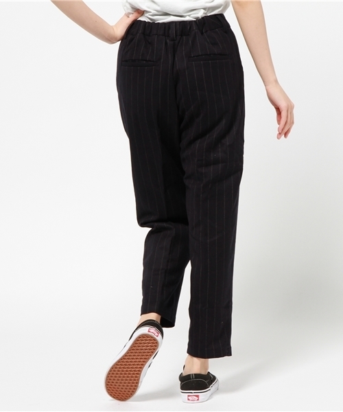 CIAOPANIC（チャオパニック）の「【Ciaopanic】ストライプワイドタックPT（その他パンツ・レディース・レンガ/グレー/ネイビー・FREE）」の6枚目の写真