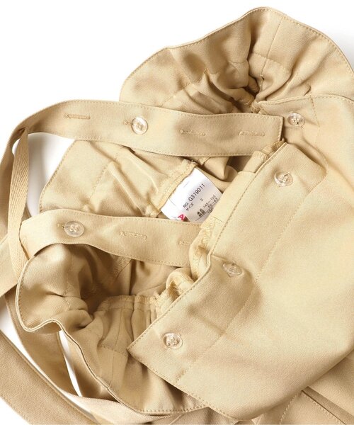 algy（アルジー）の「リングジップサロペ（サロペット/オーバーオール・キッズ・ブラック/ベージュ・SMALL/MEDIUM/X-SMALL/XX-SMALL）」の14枚目の写真