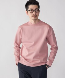 SHIPS | SHIPS:  ハイゲージ クルーネック ダンボールニット 長袖Tシャツ(Tシャツ/カットソー)
