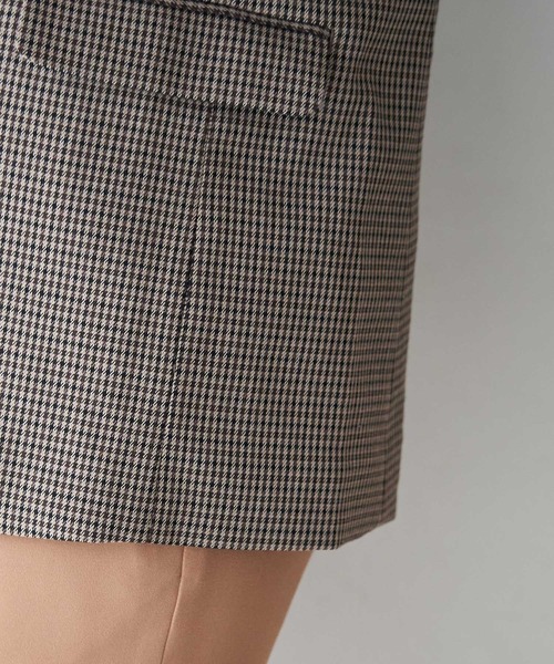 ROPE' PICNIC（ロペピクニック）の「【WEB限定】ガンクラブチェックジャケット（テーラードジャケット・レディース・ダークブラウン・38/40）」の11枚目の写真