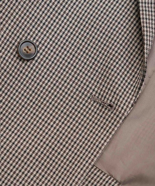 ROPE' PICNIC（ロペピクニック）の「【WEB限定】ガンクラブチェックジャケット（テーラードジャケット・レディース・ダークブラウン・38/40）」の5枚目の写真