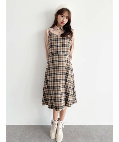 Honey Salon（ハニーサロン）の「honeyフリルブラウス（シャツ/ブラウス・レディース・オフホワイト/ブラック/ピンクベージュ/ベージュ・FREE）」の16枚目の写真