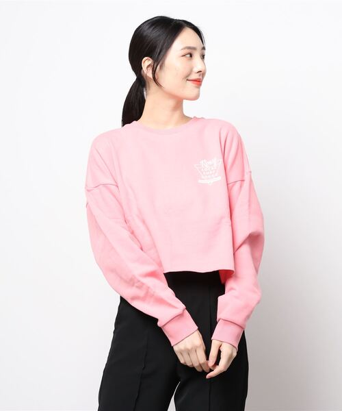 ROXY(ロキシー)の「JUMP PULL OVER/ロキシーバックプリントスウェットトレーナー(スウェット・レディース・ピンク/ブルー/ホワイト・MEDIUM/LARGE)」の7枚目の写真