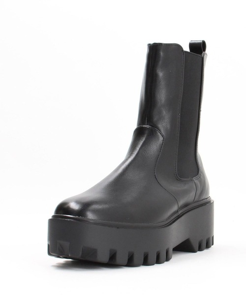 179/WG（イチナナキュウダブルジー）の「厚底サイドゴアブーツ（ブーツ・レディース・オフホワイト/ブラック・M/L）」の11枚目の写真
