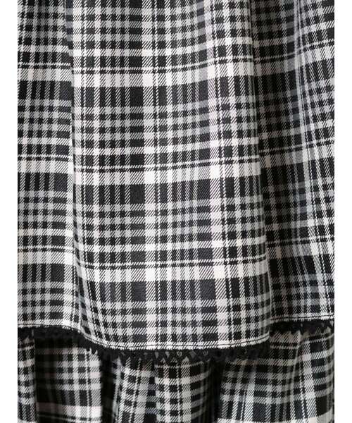 merry jenny（メリージェニー）の「チェックティアードスカート（スカート・レディース・ブラック/ベージュ/オレンジ・FREE）」の22枚目の写真