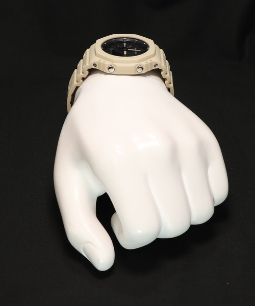 G-SHOCK（ジーショック）の「GA-2100シリーズ / カーボンコアガード / GA-2100-5AJF（アナログ腕時計・メンズ・ベージュ×ブラック・FREE）」の3枚目の写真