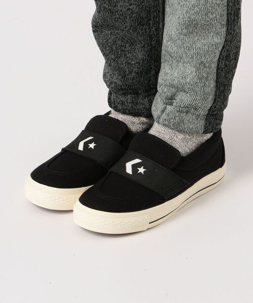 CONVERSE(コンバース)の「CONVERSE:KID’S LOAFER SK(スニーカー・キッズ・ブラウン/ブラック・18/20/19/21/22/23/17/16)」の1枚目の写真