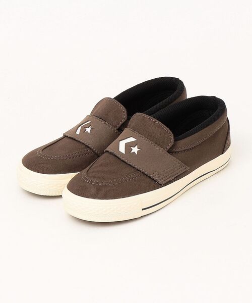 CONVERSE(コンバース)の「CONVERSE:KID’S LOAFER SK(スニーカー・キッズ・ブラウン/ブラック・18/20/19/21/22/23/17/16)」の4枚目の写真