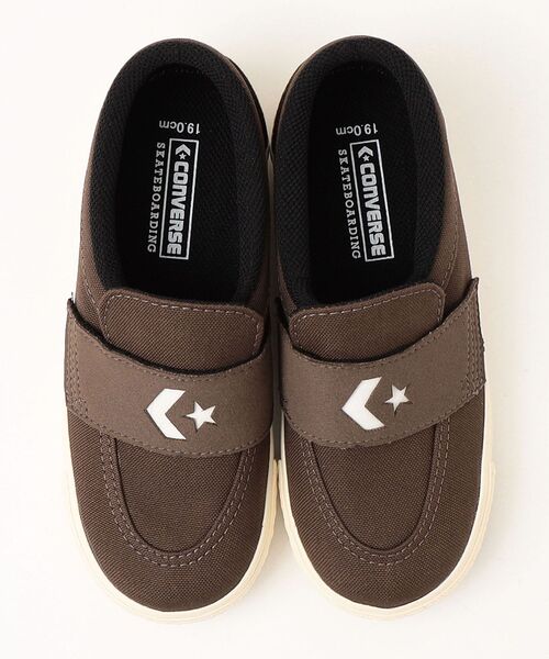 CONVERSE(コンバース)の「CONVERSE:KID’S LOAFER SK(スニーカー・キッズ・ブラウン/ブラック・18/20/19/21/22/23/17/16)」の8枚目の写真