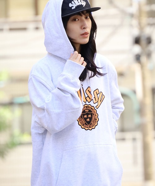 STUSSY（ステューシー）の「STUSSY/ステューシー CITY SEAL APP.HOODIE パーカー フーディー（パーカー・メンズ・ブラック/アッシュグレー・XL/M/L/2XL）」の19枚目の写真