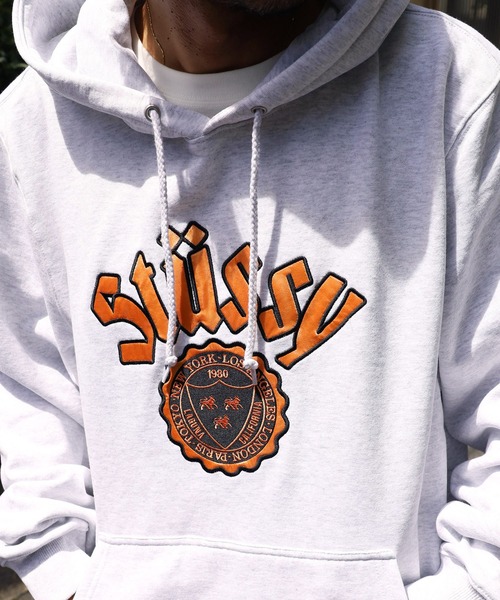 STUSSY（ステューシー）の「STUSSY/ステューシー CITY SEAL APP.HOODIE パーカー フーディー（パーカー・メンズ・ブラック/アッシュグレー・XL/M/L/2XL）」の22枚目の写真