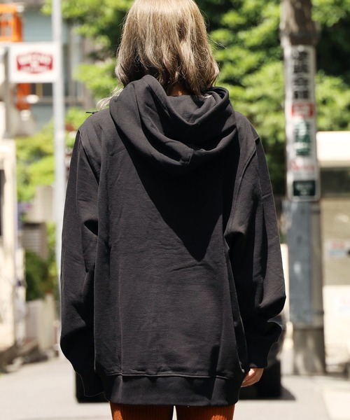 STUSSY（ステューシー）の「STUSSY/ステューシー CITY SEAL APP.HOODIE パーカー フーディー（パーカー・メンズ・ブラック/アッシュグレー・XL/M/L/2XL）」の4枚目の写真