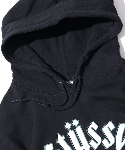 STUSSY（ステューシー）の「STUSSY/ステューシー CITY SEAL APP.HOODIE パーカー フーディー（パーカー・メンズ・ブラック/アッシュグレー・XL/M/L/2XL）」の6枚目の写真