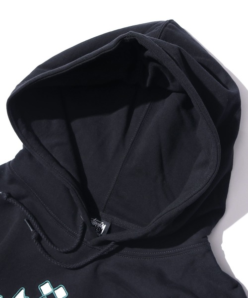 STUSSY（ステューシー）の「STUSSY/ステューシー CITY SEAL APP.HOODIE パーカー フーディー（パーカー・メンズ・ブラック/アッシュグレー・XL/M/L/2XL）」の5枚目の写真